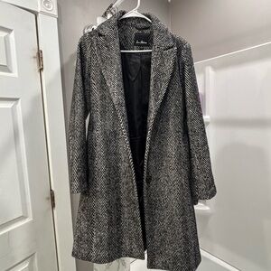 Women's Sam Edelman Black and White Coat